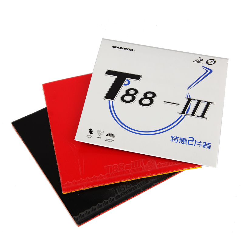Table Tennis Vr - 1 Rood 1 Zwart Origineel SANWEI