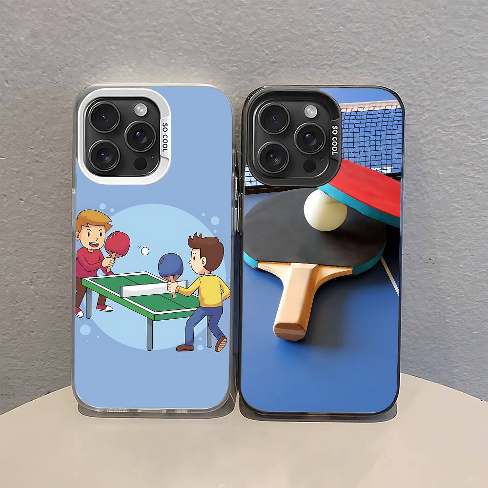 Table Tennis Pc - Tafeltennisbat Ping Pong Telefoonhoesje voor iPhone