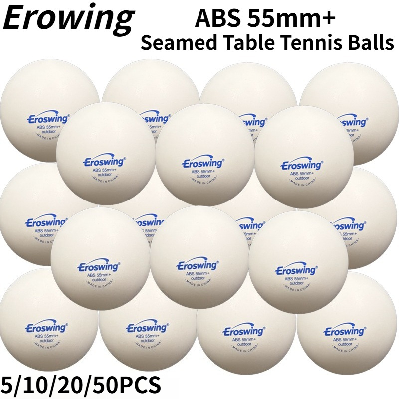Table Tennis Video Game - Eroswing 55mm+ Tafeltennisballen ABS Gevoegde Outdoor