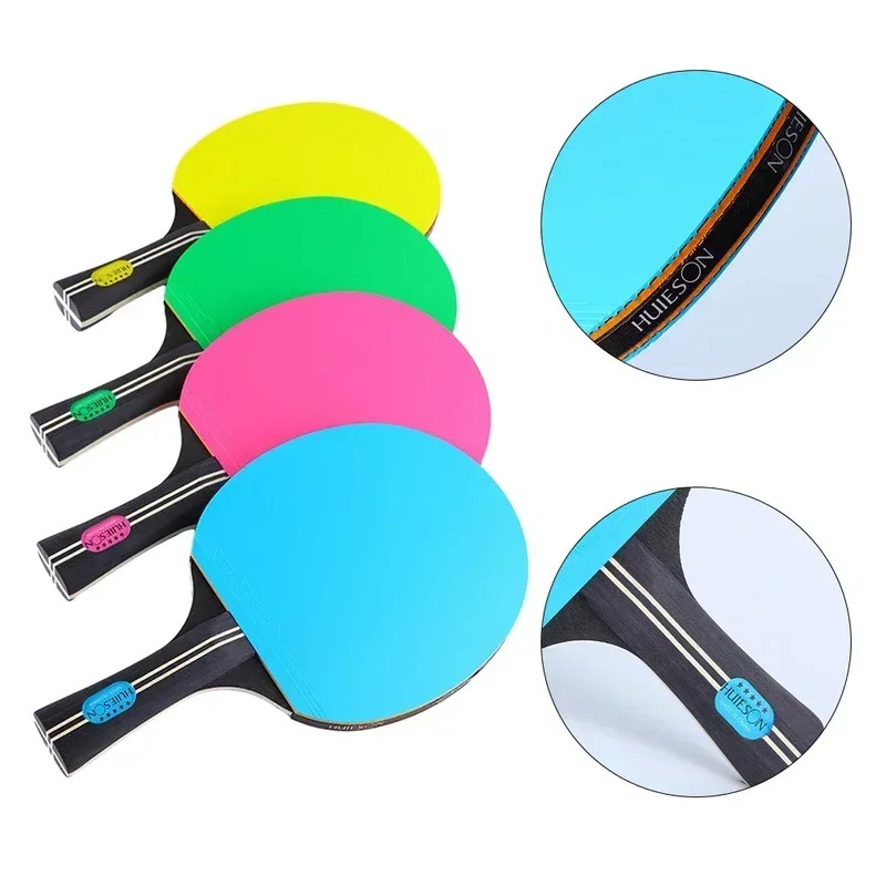 Table Tennis Pc - 7-laags houten tafeltennisracket met lange handgreep