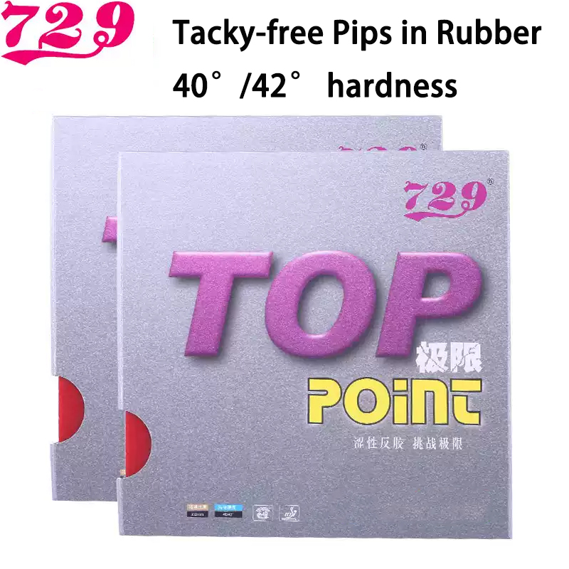 Table Tennis Backhand - 729 TOP Niet-kleverig tafeltennisrubberblad Interne energie