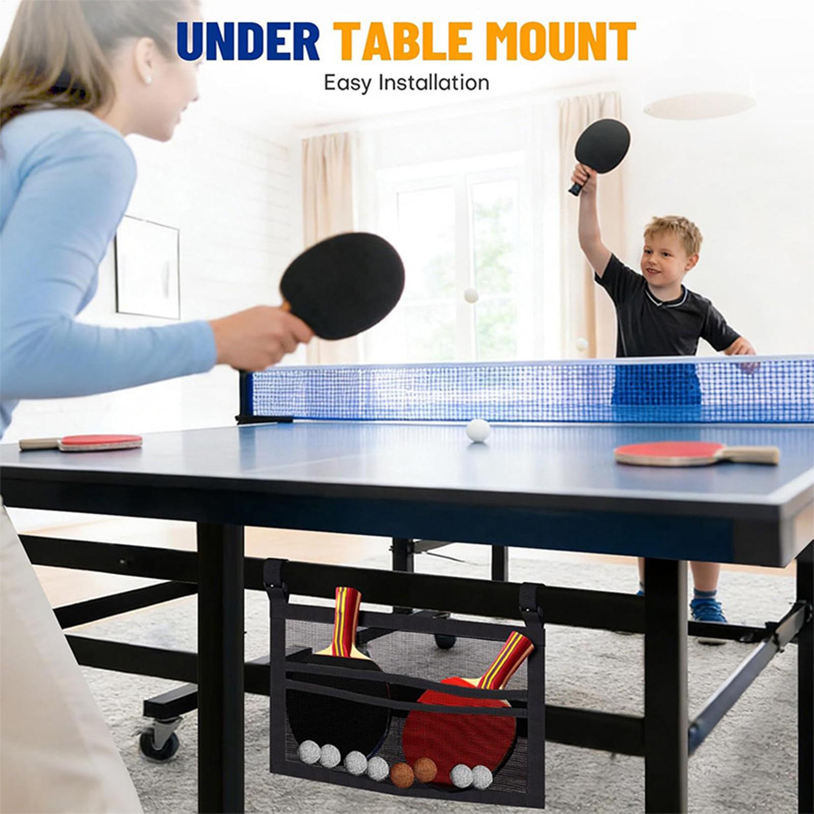 Table Tennis Youth - Tafeltennisbalhouder, eenvoudig te installeren, verstelbaar, met