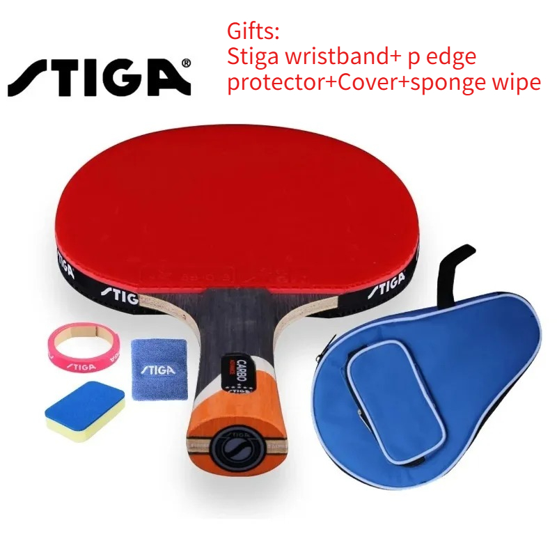 Table Tennis Youtube - Stiga 6 Stars Tafeltennisracket met dubbele