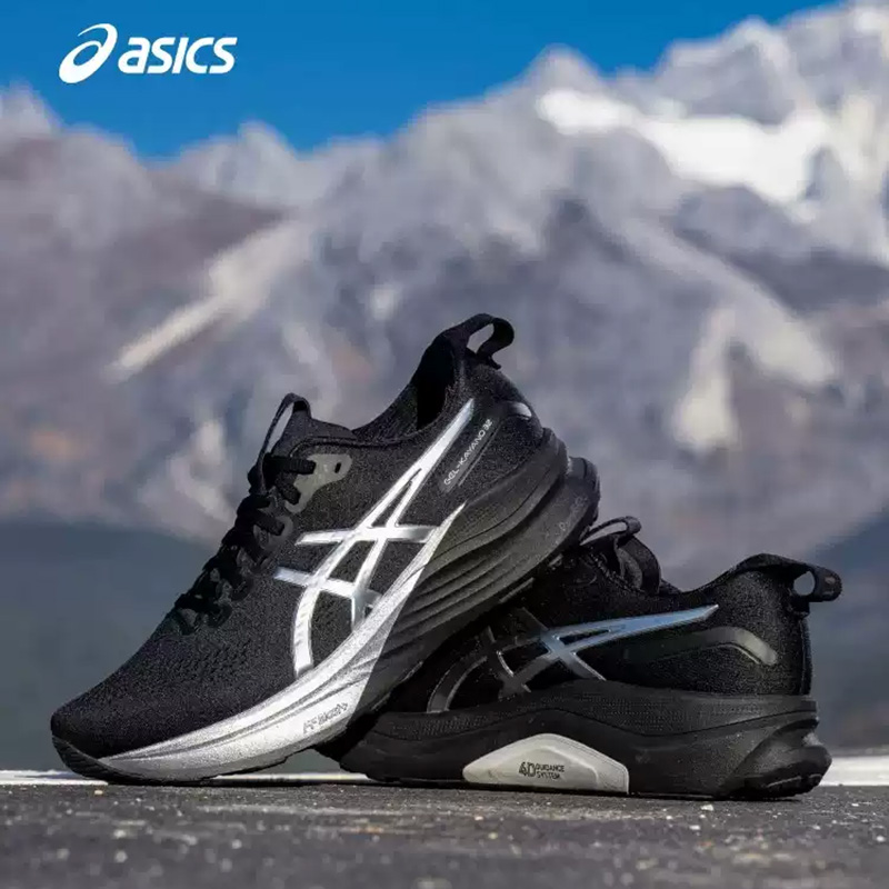 Table Tennis Shoes Asics - Asics Heren GEL-KAYANO 32 Zwart Zilver