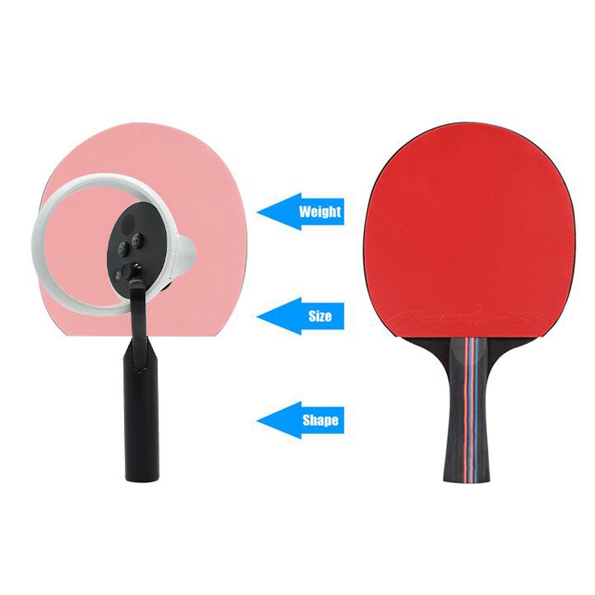 ABPF Tafeltennispeddelgreep vo - Table Tennis Vr recensie en prijs