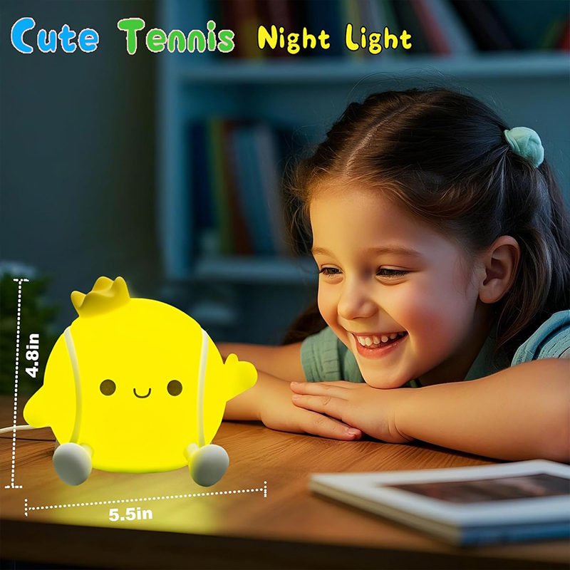 Schattig tennisnachtlampje Sil - Table Tennis Kids recensie en prijs
