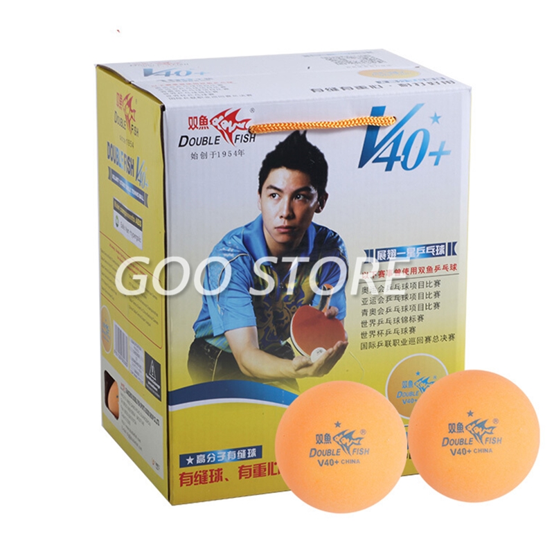 100 ballen Double Fish V40+ 1- - Table Tennis Vr recensie en prijs