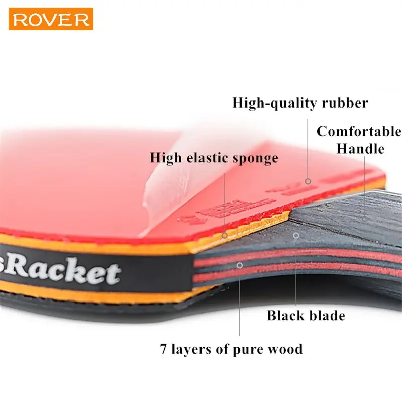 5/6 Ster Tafeltennis Racket 2  - Table Tennis Backhand recensie en prijs