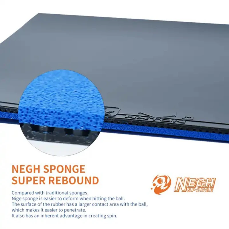Loki Rxton 3 Pro Blue Cake Spo - Table Tennis Db Rubbers recensie en prijs
