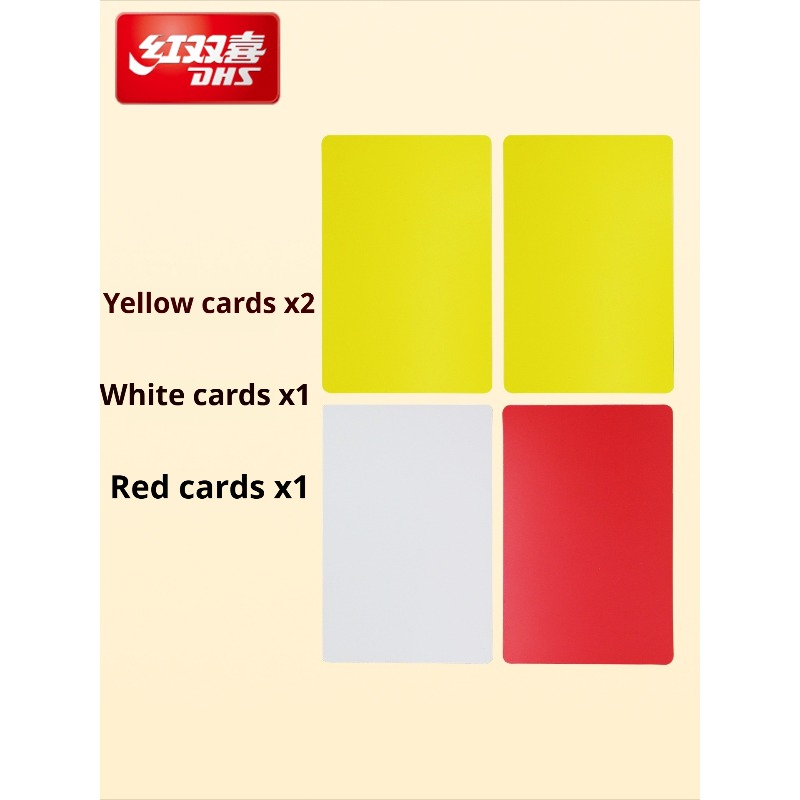 DHS Tafeltennis Competitie Sch - Table Tennis Yellow Card recensie en prijs
