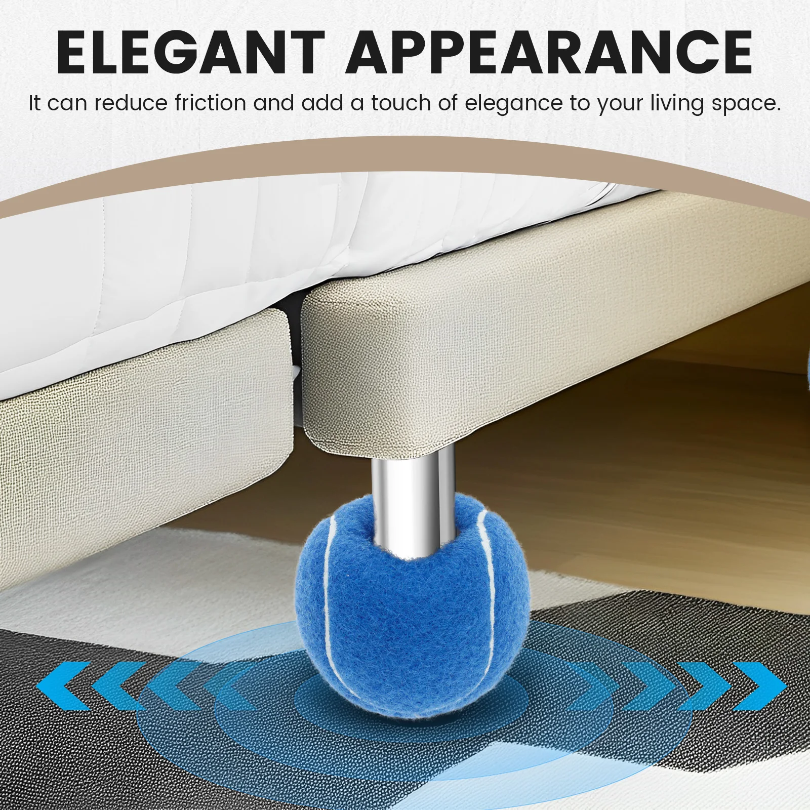 10 Stuks Tafel Stoel Voet Cove - Table Tennis Db Rubbers recensie en prijs