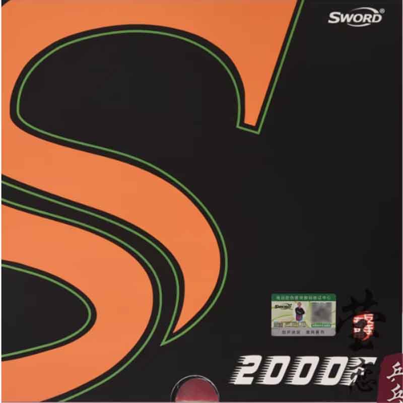 Sword 2000F tafeltennisrubber, - Table Tennis Backhand recensie en prijs