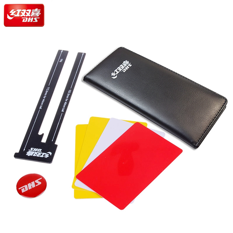 DHS Scheidsrechter Kit voor Ta - Table Tennis Yellow Card recensie en prijs