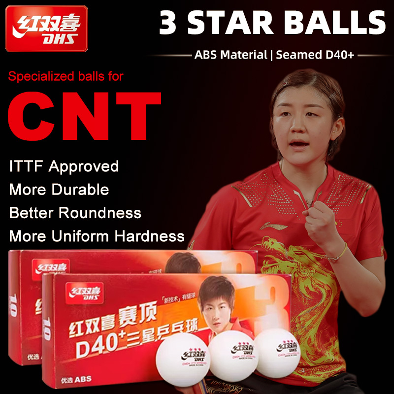 DHS D40+ DJ40+ Pingpongballen  - Table Tennis Video Game recensie en prijs