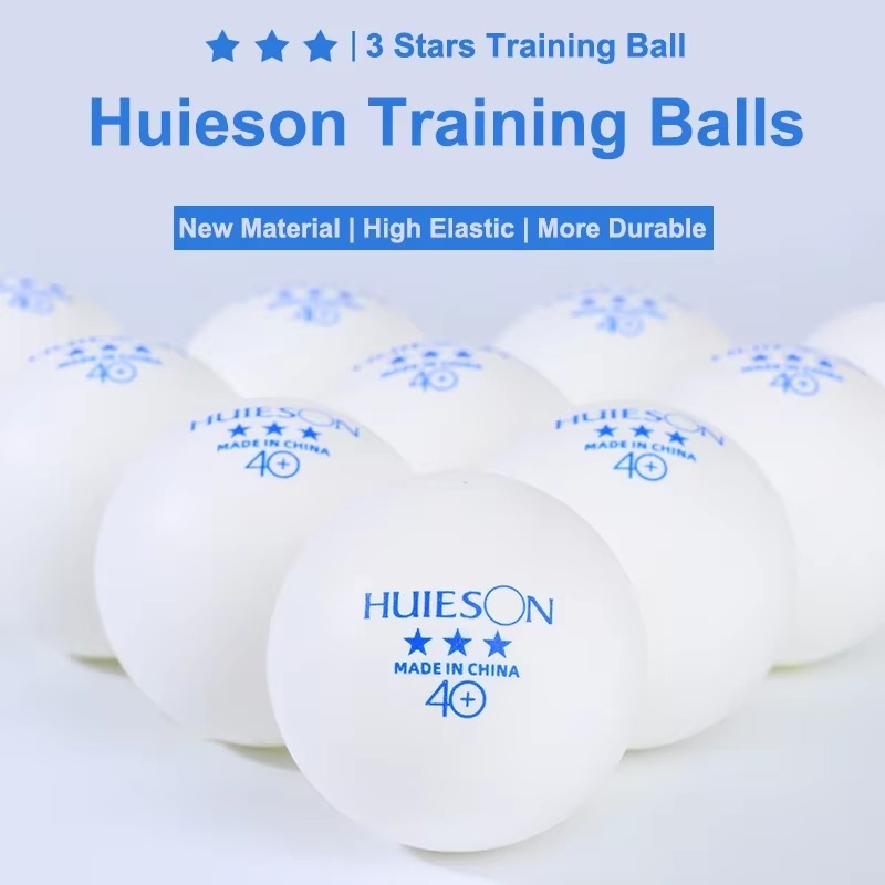 100 STKS Huieson Blauw Logo Ta - Table Tennis Pc recensie en prijs