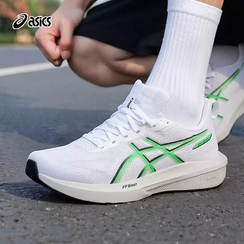 Asics DYNABLAST 4 Wit Fluoresc - Table Tennis Shoes Asics recensie en prijs