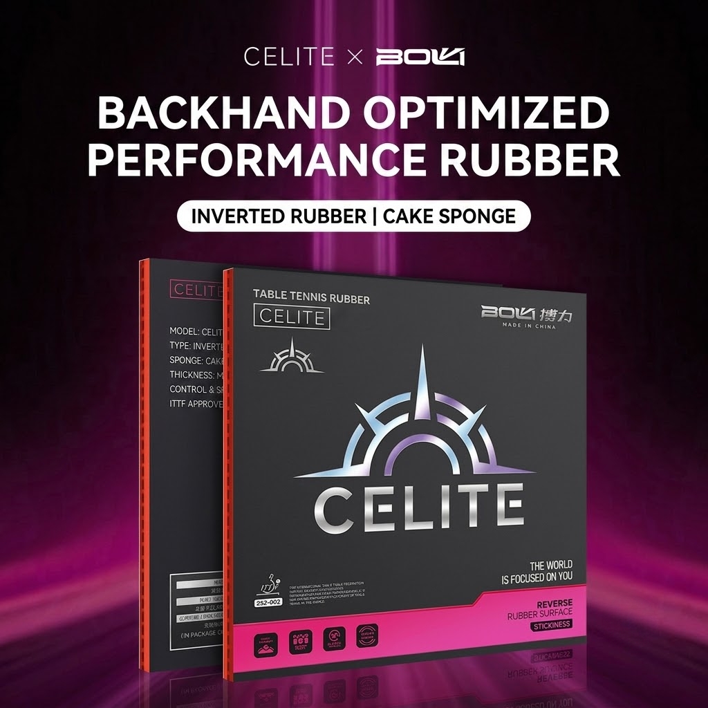 Boli Tafeltennisbat Rubberhoes - Table Tennis Backhand recensie en prijs